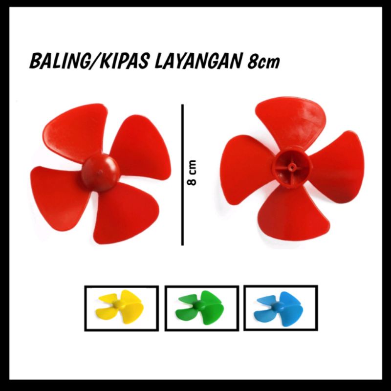 COD - kipas baling baling abs dinamo layang layang / baling baling layangan / kitiran dinamo / maina