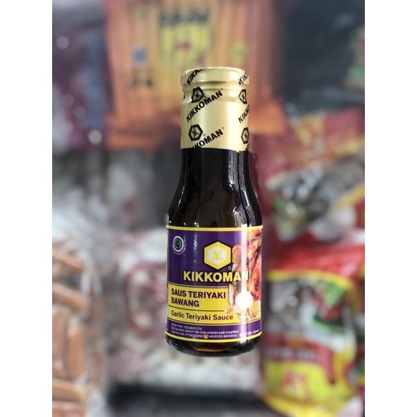 

Kikkoman Garlic Teriyaki Sauce / Saus Teriyaki Bawang 300gr