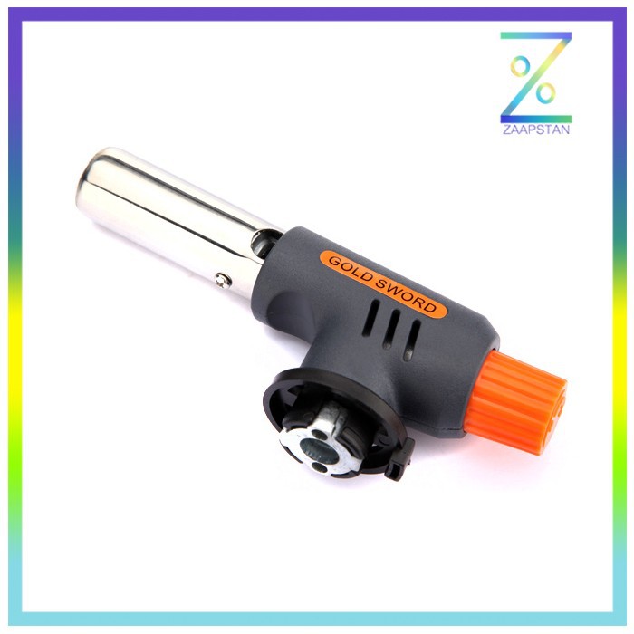 Firetric Flame Gun Portable Gas Torch - 807 - Black/Yellow