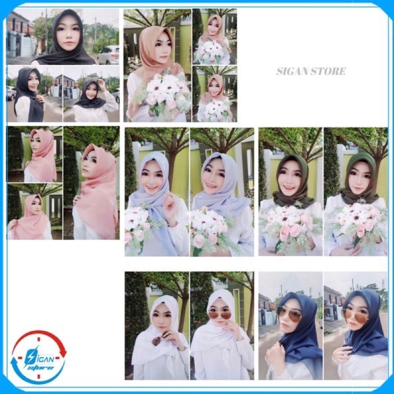 Hijab Segi 4 Bella Square