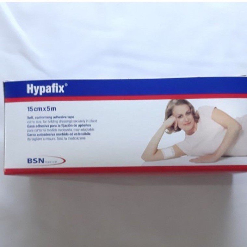 Hypafix  15 Cm X 5M / Plester Penutup Luka / Perekat Non-Woven