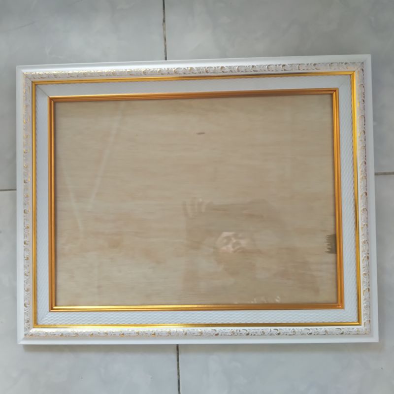 FIGURA/FRAME/BINGKAI FOTO 12R BIASA 30X40 CM PAKAI LINEN