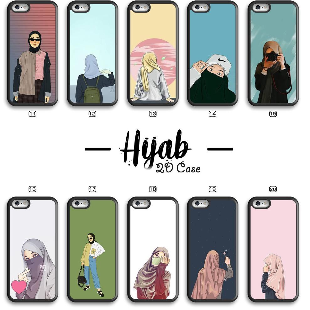 [CODE FR602] [TBS16] Case 2D Hijab For All Type Smartphone 2545~()