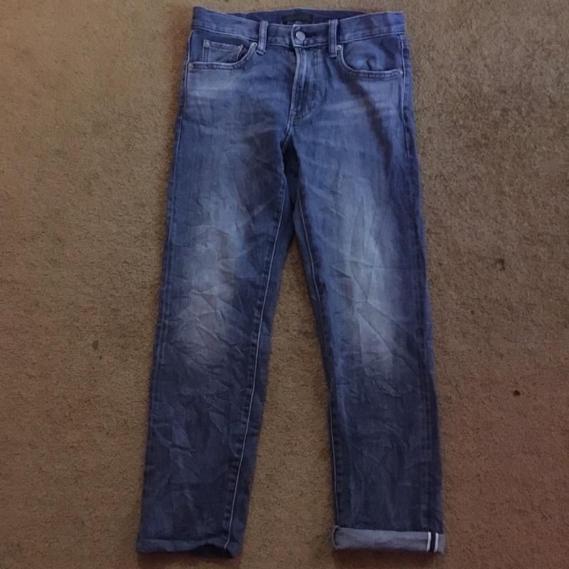 CELANA DENIM SELVEDGE UNIQLO BEKAS