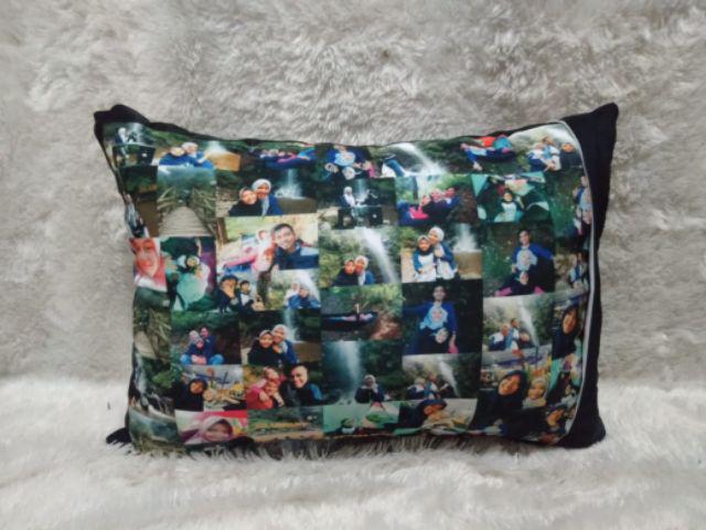 Bantal Custom 40x60cm / Bantal Foto / Bantal Printing / Kado