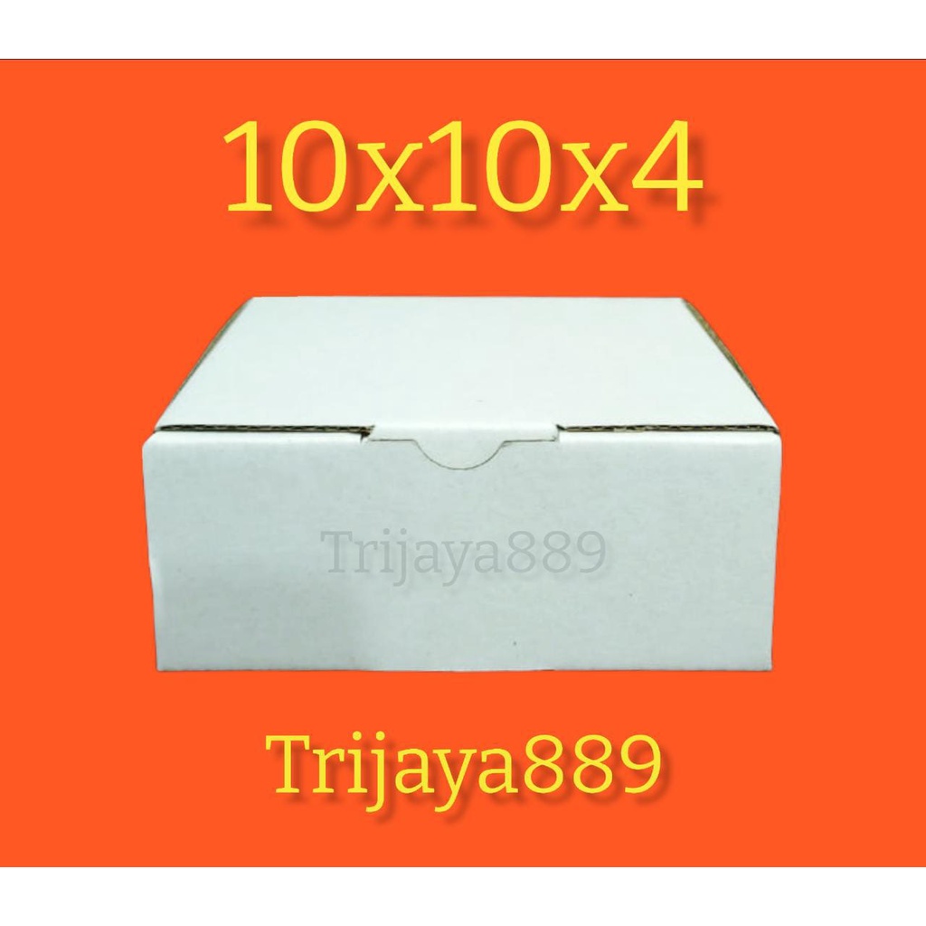 

BOX PIZZA/DIECUT UK 10x10x4 PUTIH