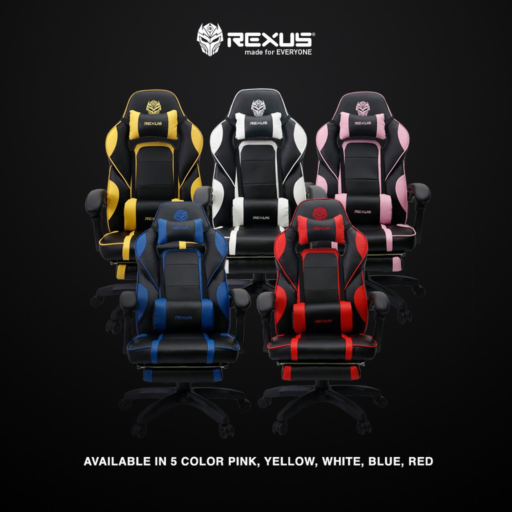 Rexus RGC R-60 FOOTREST RGC R60 RGC-R60 Gaming Chair Kursi Gaming