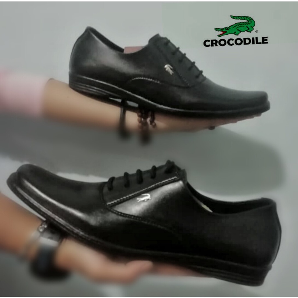 sepatu crocodille best seller hitam