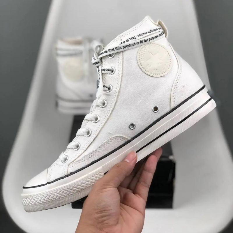 [BISA COD] CONVERSE 70'S HIGH MIDNIGHT STUDIOS WHITE PREMIUM