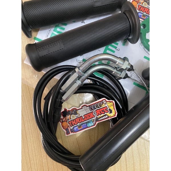 Gas spontan Domino 2 kabel bulu crf KLX Vario Nmax Scoopy Beat New Ninja 250 fi Ninja Domino italy