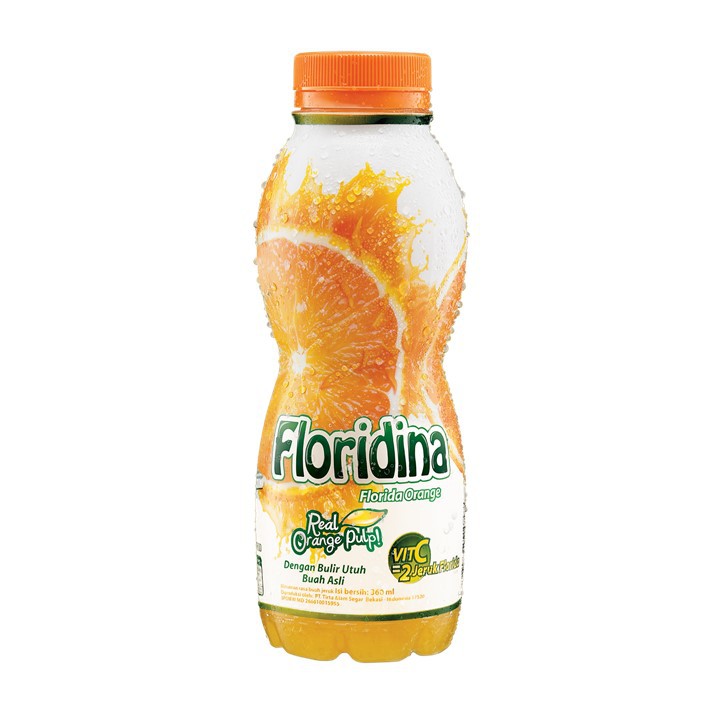 Floridina Orange RTD 350ml (Isi 24 Pcs)