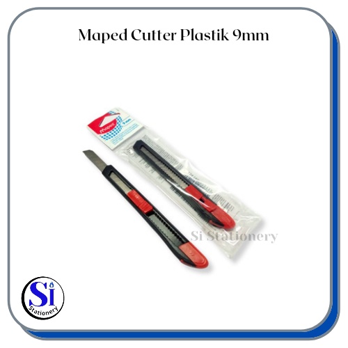 

Cutter Maped Plastik 9mm - Plastik Hilt