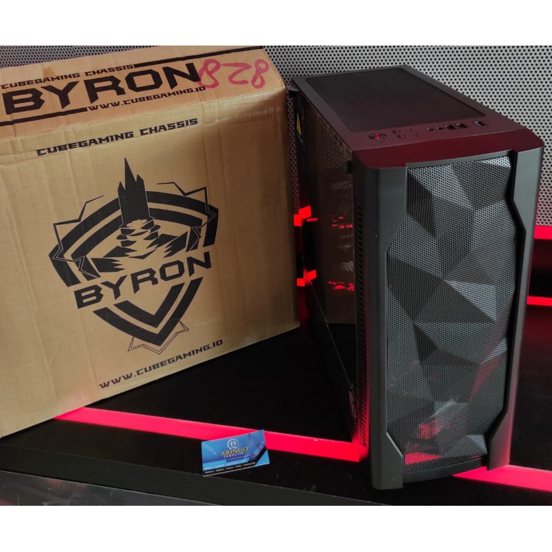 Casing Cube GAMING BYRON T13 BLACK