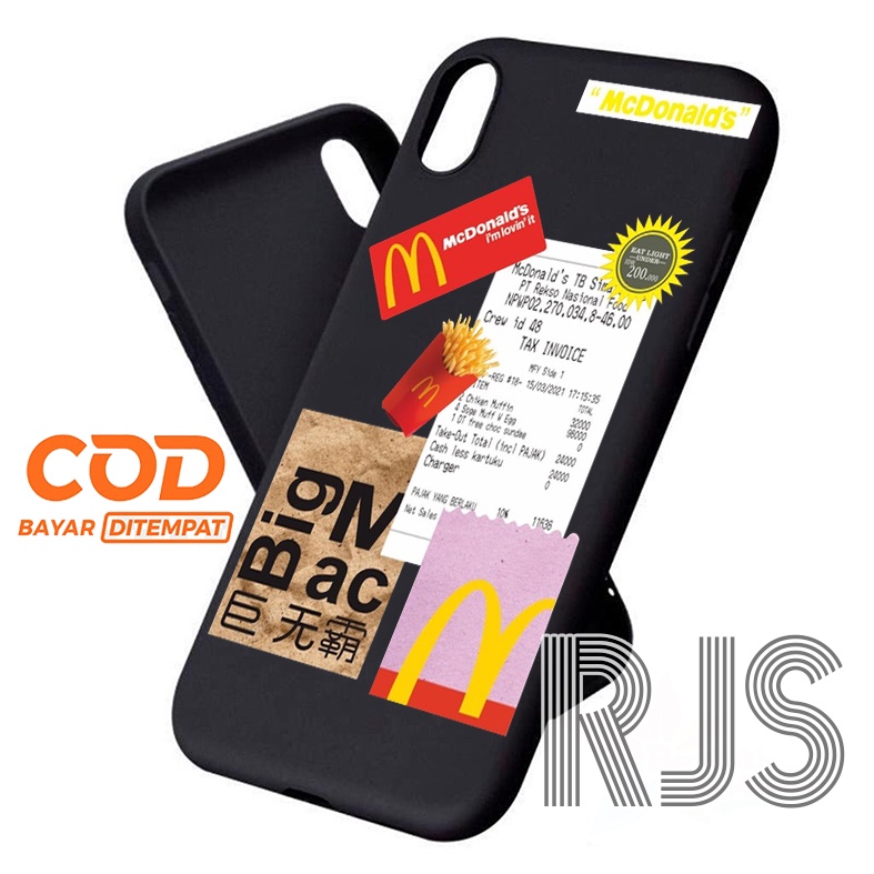 RJC Case - Softcase MCD Xiaomi Redmi 9 9A 9C Poco M3 X3 X3 NFC X3 Pro F3 Pocophone F1 Redmi 8 8A Pro