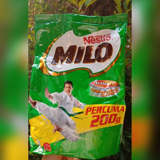 Milo bubuk Malaysia kemasan refill 2 kg free 200gr Murah