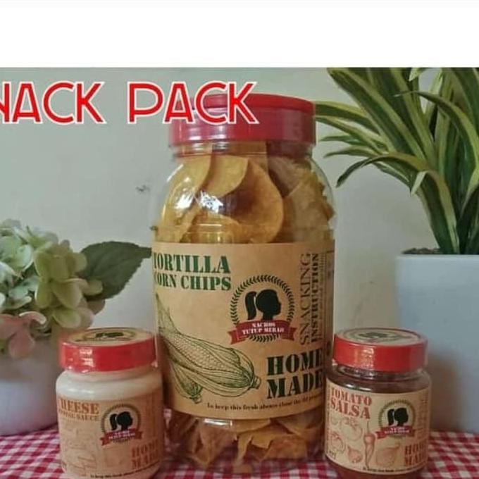 

Camilan Instan Nachos Tutup Merah Snack Pack / Small