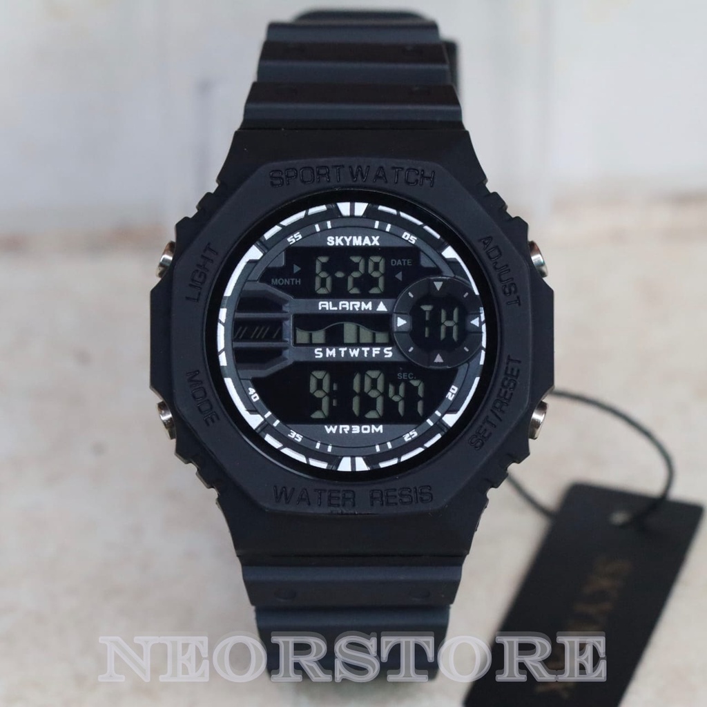 [Original 100%] jam tangan pria skymax 2023 (anti air) bisa bawa renang