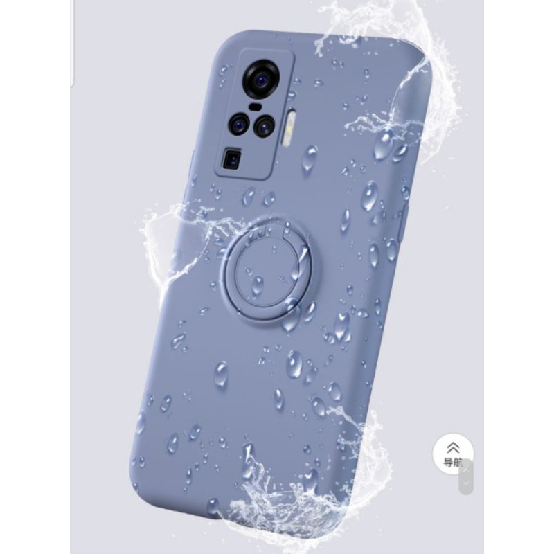 Softcase ANTIJAMUR Solid Color Silicone RING MAGNET+TALI Xiaomi Redmi 9A 9C Note8 Note8Pro Note9 Note9Pro