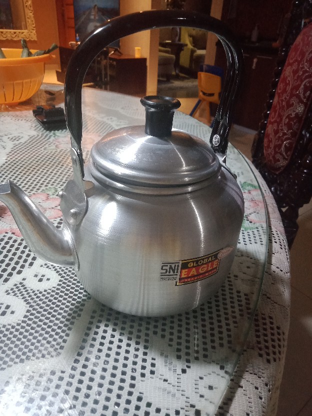 Teko Minum Masak / Ceret  Cor Almunium 16 18 20 Cm Global Eagle