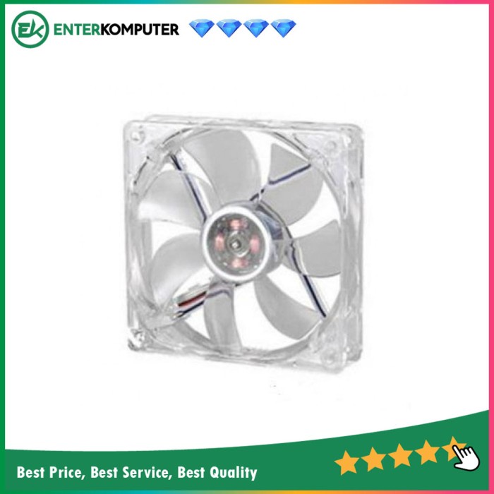 Coolerfan Fan Casing Standard Lampu 8CM