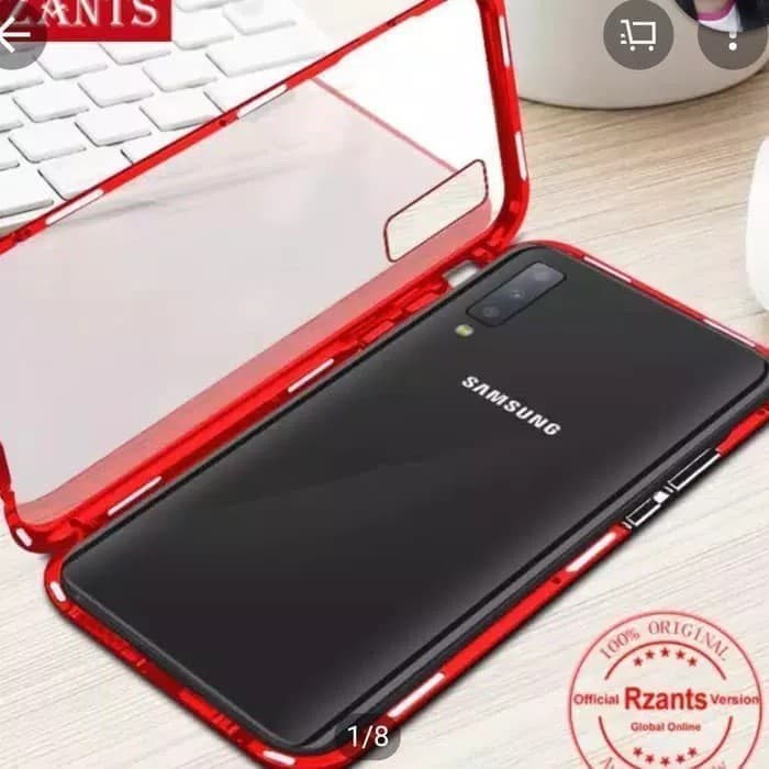 Samsung Galaxy A50 - Case Magnet Anti Baret Cover Metal