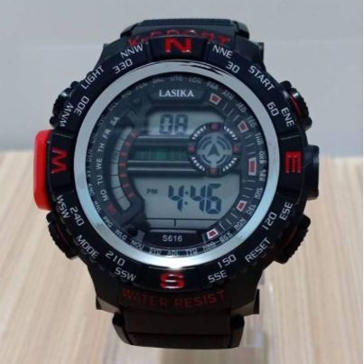 (lasika 616) Jam Tangan Pria Sport Lasika 616