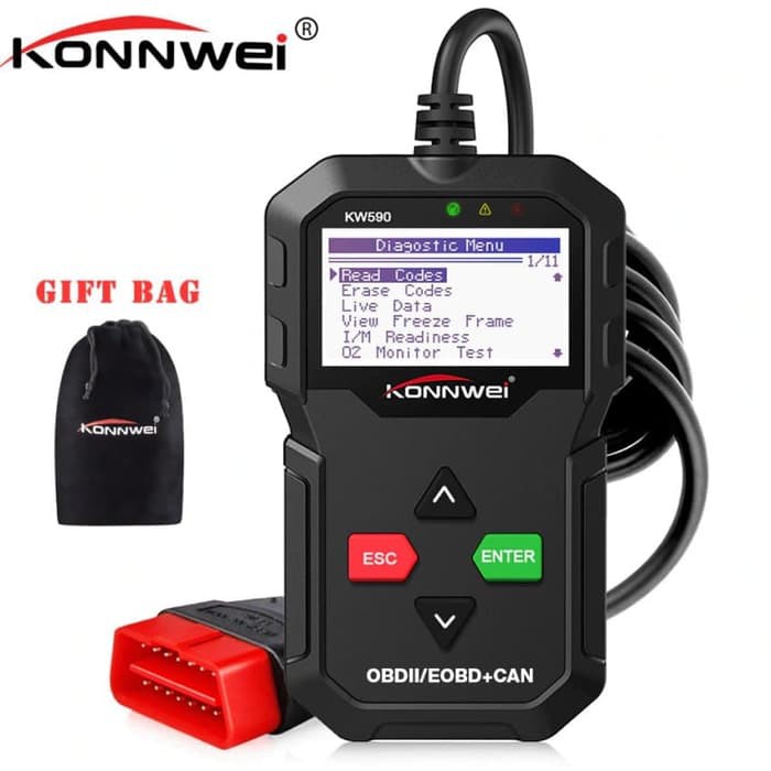 Car Diagnostic Konnwei OBD Engine Scanner Code Reader KONNWEI KW590