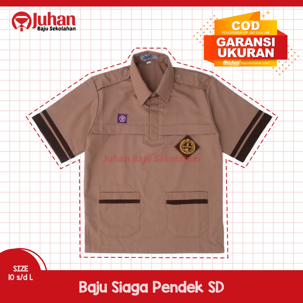 Jual Seragam Pramuka Siaga Sd Baju Pramuka Siaga Sd Seragam Pramuka