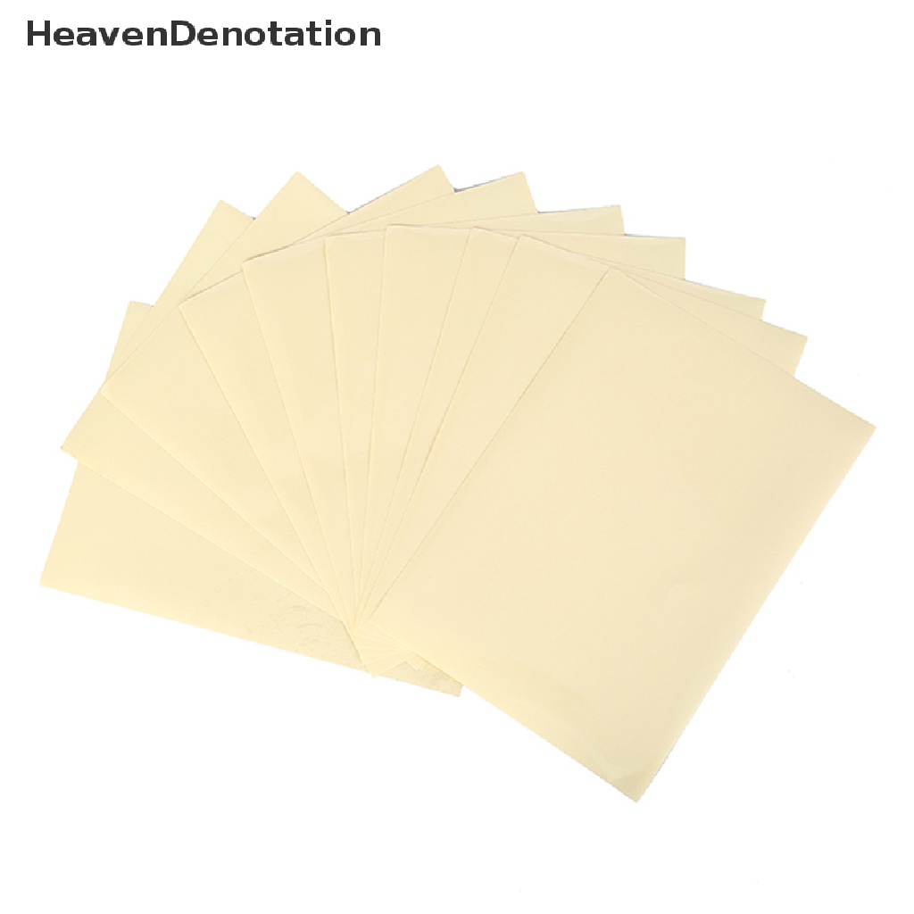 [HeavenDenotation] 10pcs a4 clear transparent film self adhesive sticker paper for laser printer