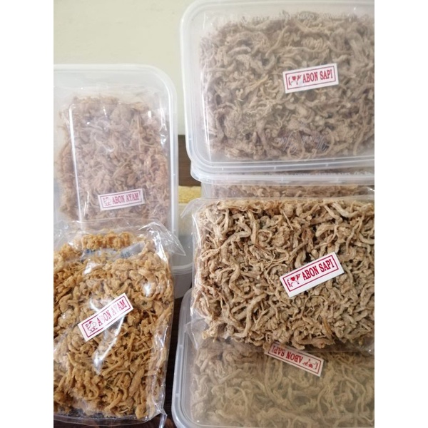 

Abon Ayam/Sapi Home Made