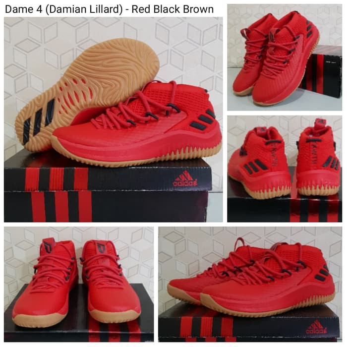damian lillard 4 red
