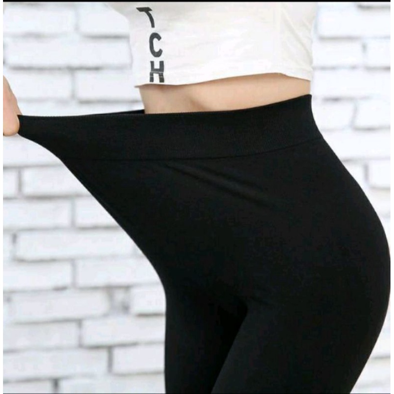 Celana Legging Wanita Bahan Spandex Premium / ALLSIZE