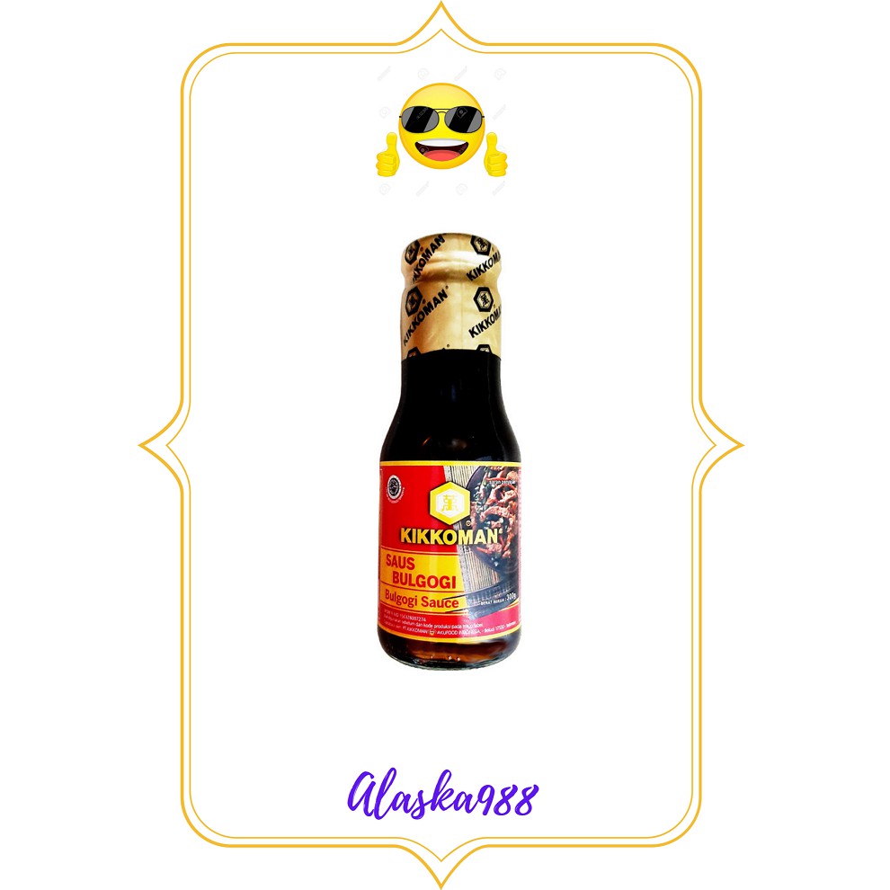 

KIKKOMAN SAUS BULGOGI - BULGOGI SAUCE 300 GR HALAL