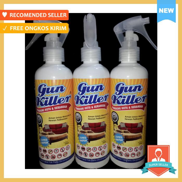 Gun Killer Pembasmi Kutu Kasur Kutu Sofa Obat Kutu Kasur Tumilang Kutu Loncat Ampuh