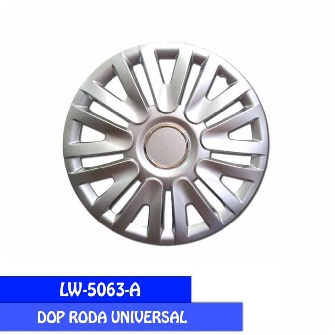 Cover Velg Sport Wheel Dop Roda Lowin Design 5063 A Silver - 1 Set