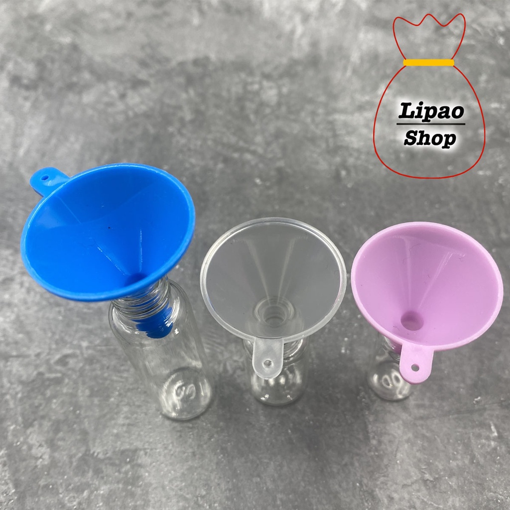 Corong Mini Plastik - Funnel untuk Essential Oil / Untuk Isi Ulang Botol Parfum kecil