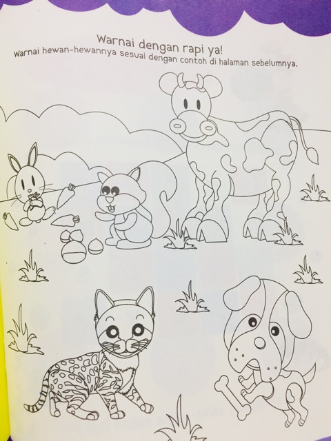 Buku Anak TK-Membaca Menulis Berhitung Mewarnai-Chyntia Monica