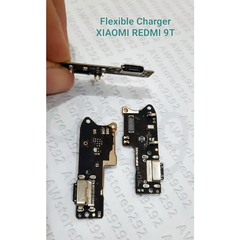 Flexible Fleksibel Konektor Charger XIAOMI REDMI 9T Papan PCB Con Cas