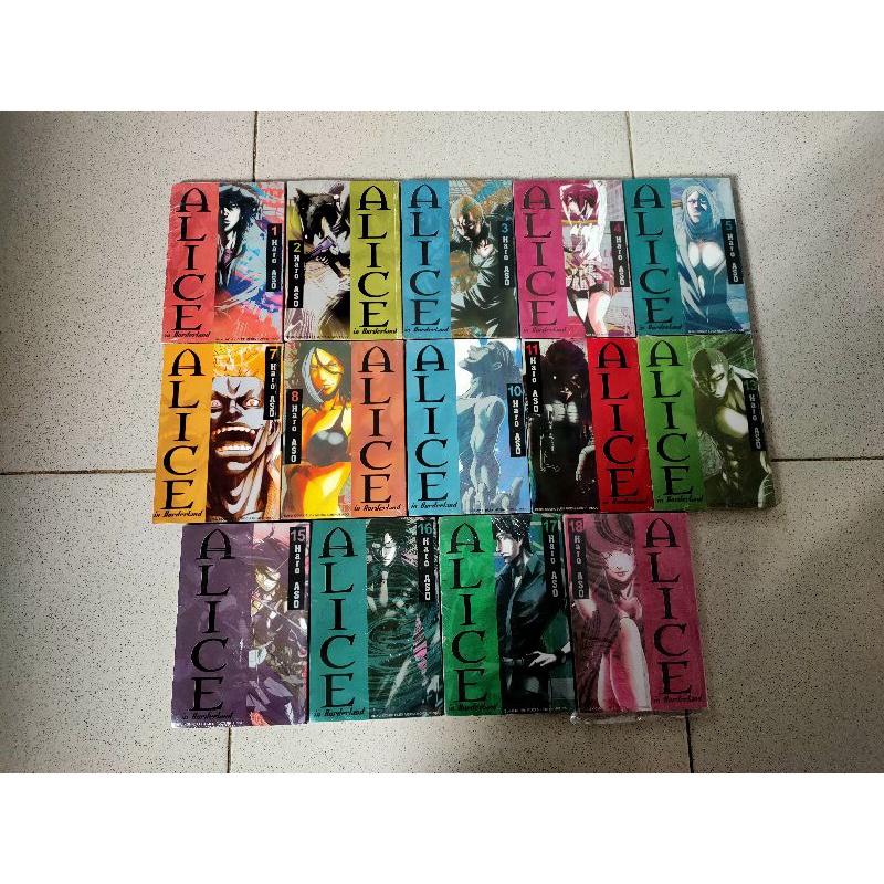 Alice in Borderland 1-18T by Haro Aso