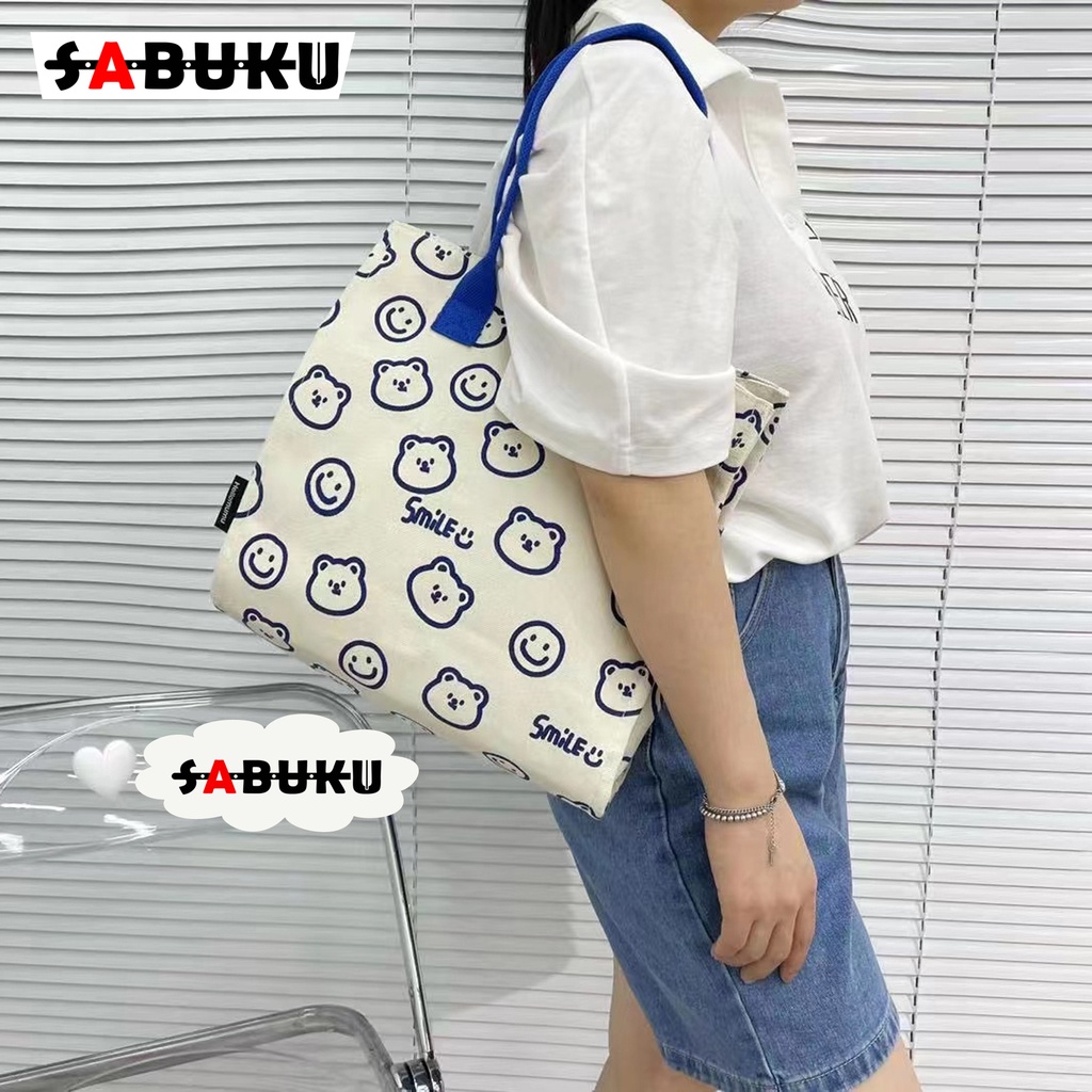 Tote Bag Tas Selempang Wanita Korea Sling Bag Perempuan Stylish Tas Wanita Tote Bag Aesthetic Resleting Totebag Kuliah Kekinian  -267