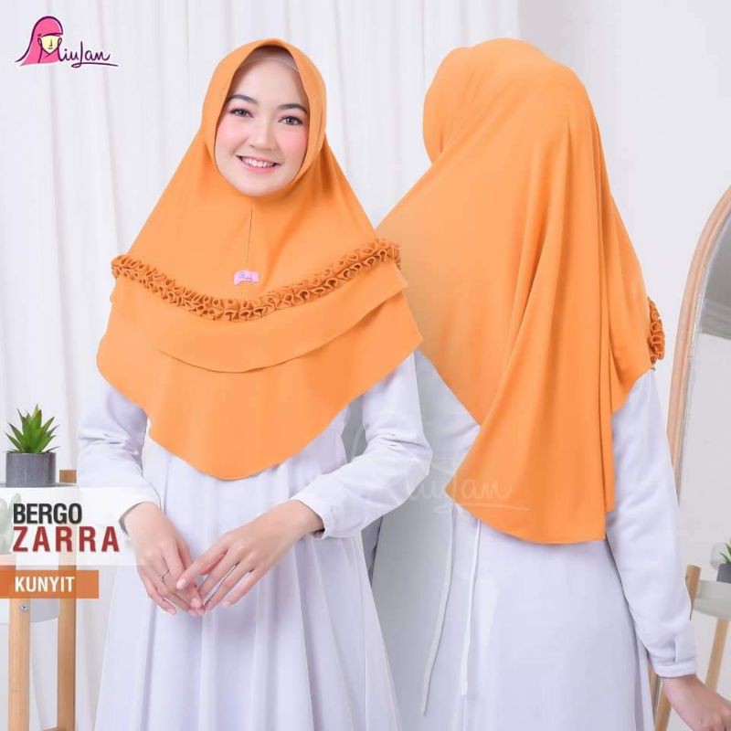 Bergo ZARRA/Bergo Instan/Hijab Instan/Hijab/Miulan Hijab