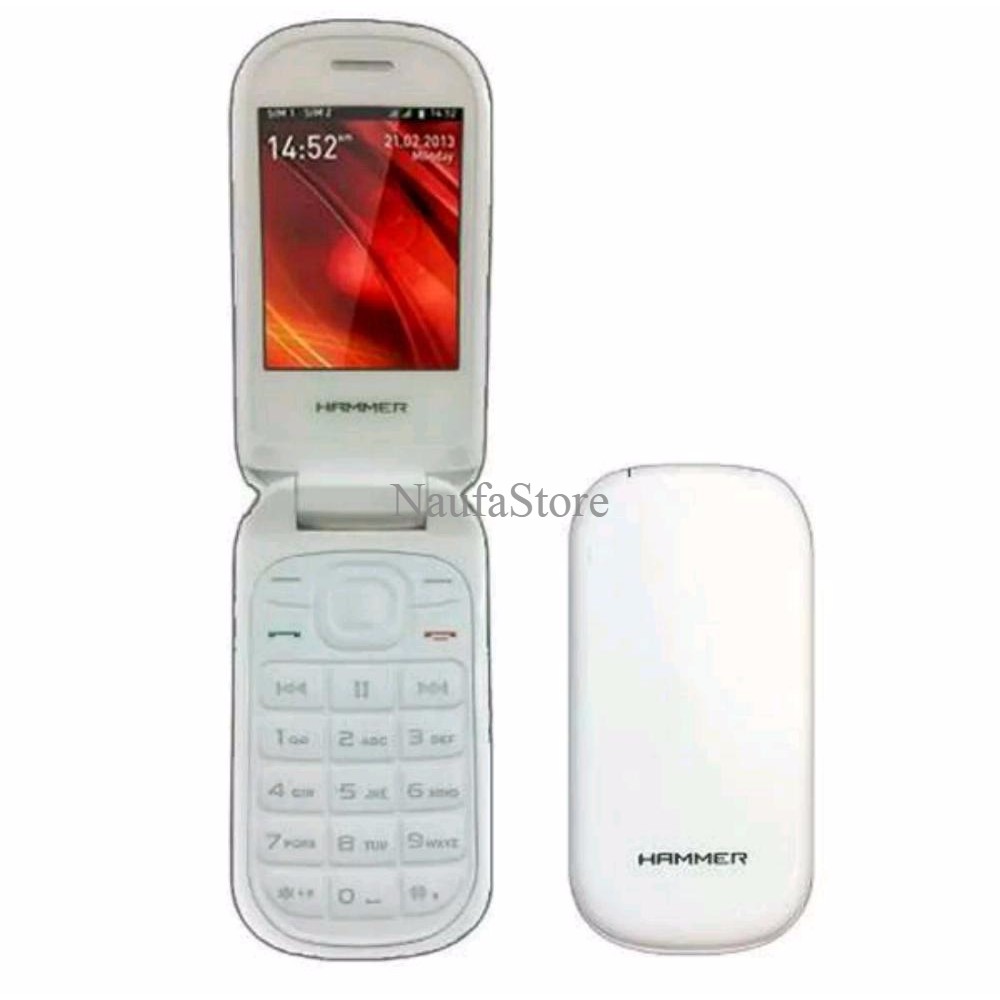 Advan Hammer R3E - Dual SIM GSM - Hp lipat jadul - Mirip Nokia MURAH