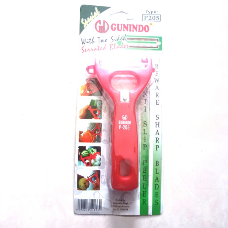 PEELER GUNINDO P-205 IMPORT ISI 12 PCS