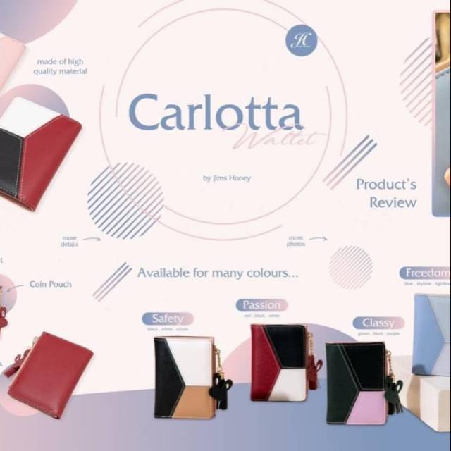 Carlotta wallet jims honey dompet jims honey dompet lipat