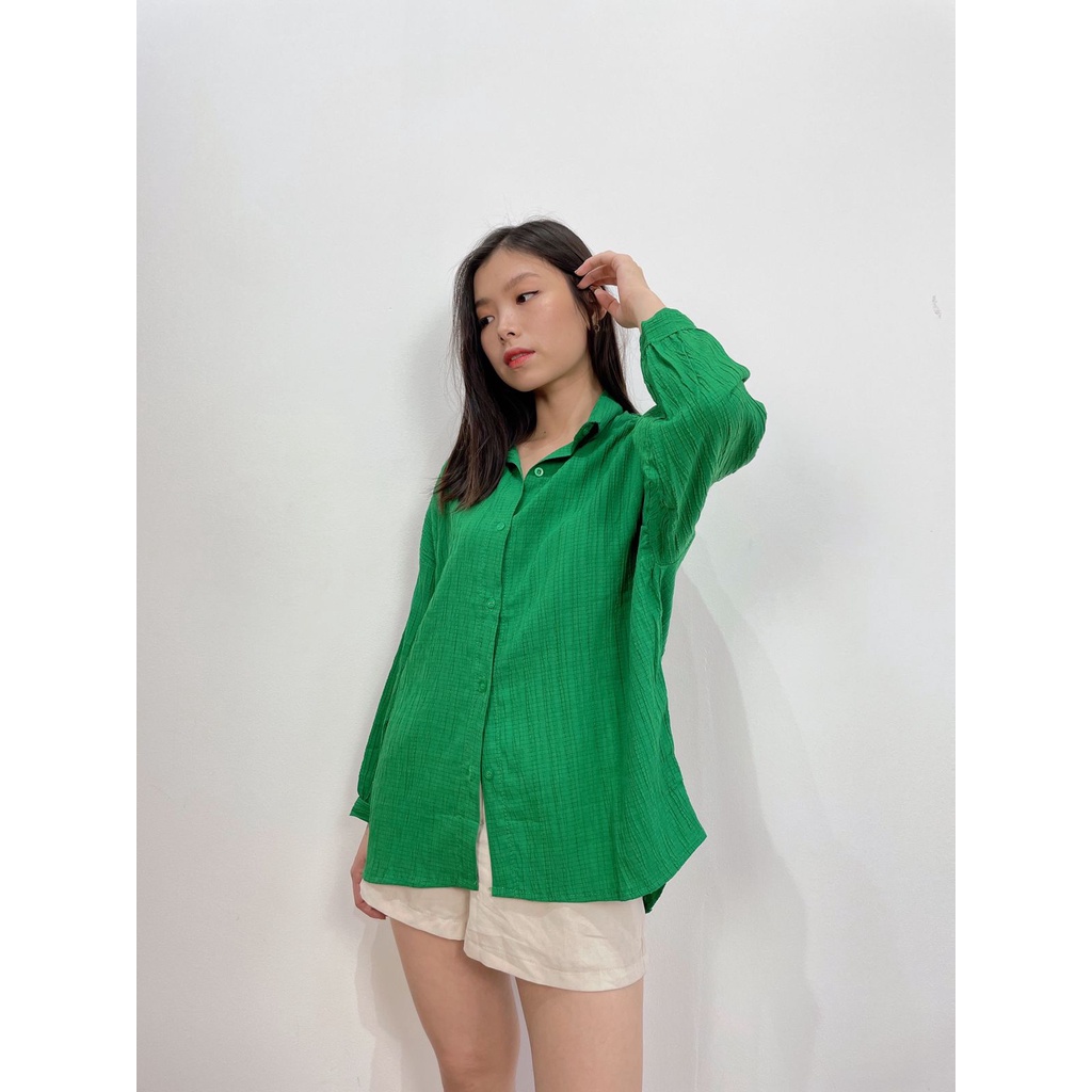 KEMEJA KOREA CEWEK KUE 9080