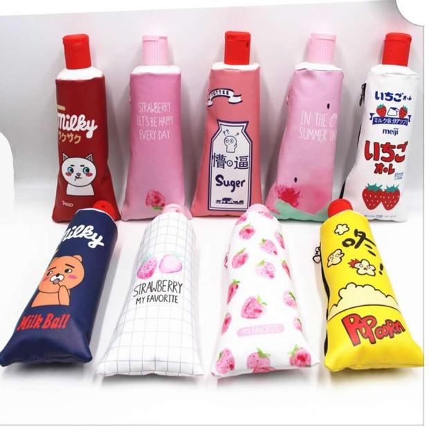 

[PRODUK 6VWGT] GBI Kotak Pensil Bentuk Pasta Odol Gigi / Kotak Pensil dan Peruncing Pensil / Unik Lucu IMF
