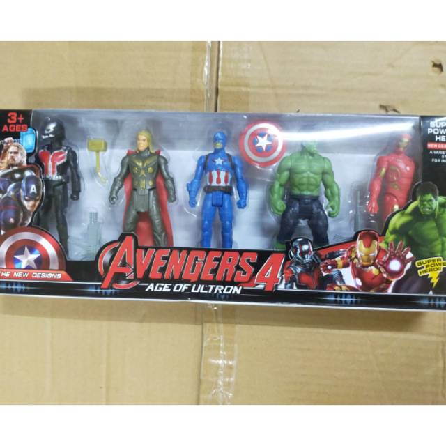 Mainan anak Robot Avengers