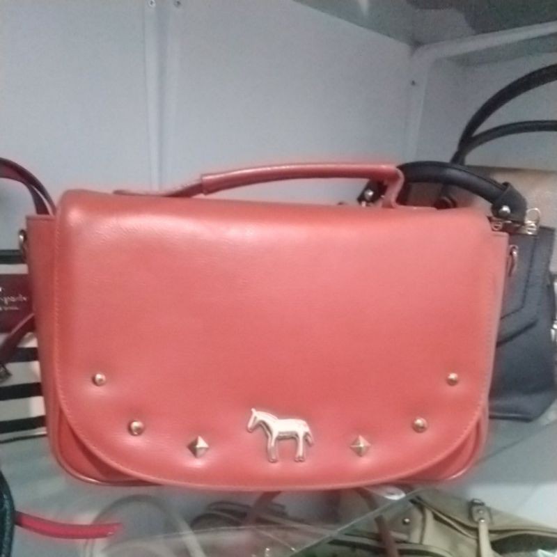 lapalette Sling dan handbag warna orange