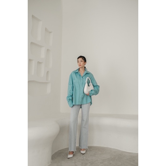 KOOZEE - NOMI POP SHIRT - KEMEJA WANITA