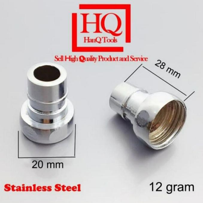BANTING HARGA Sambungan Selang Mulut Sambung Kran Keran Drat dalam 5 8inch hose nipp